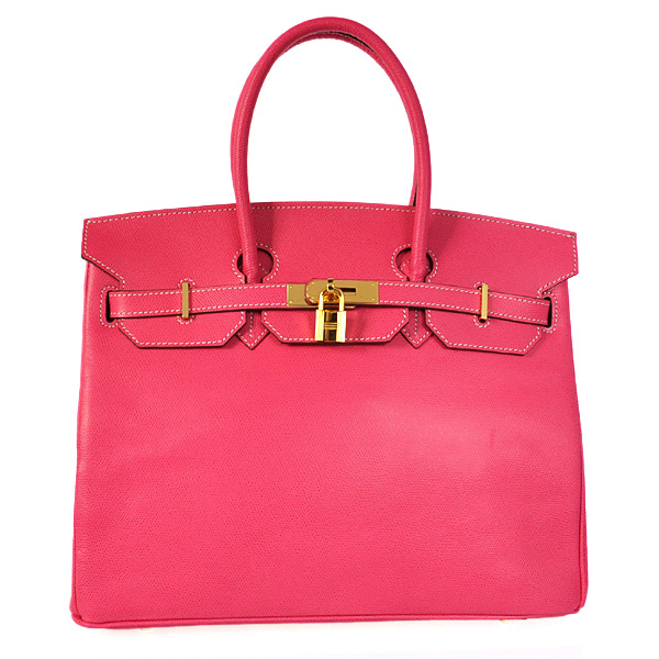 H35PSPG Hermes Birkin 35CM Palm strisce di cuoio a Peach con Go